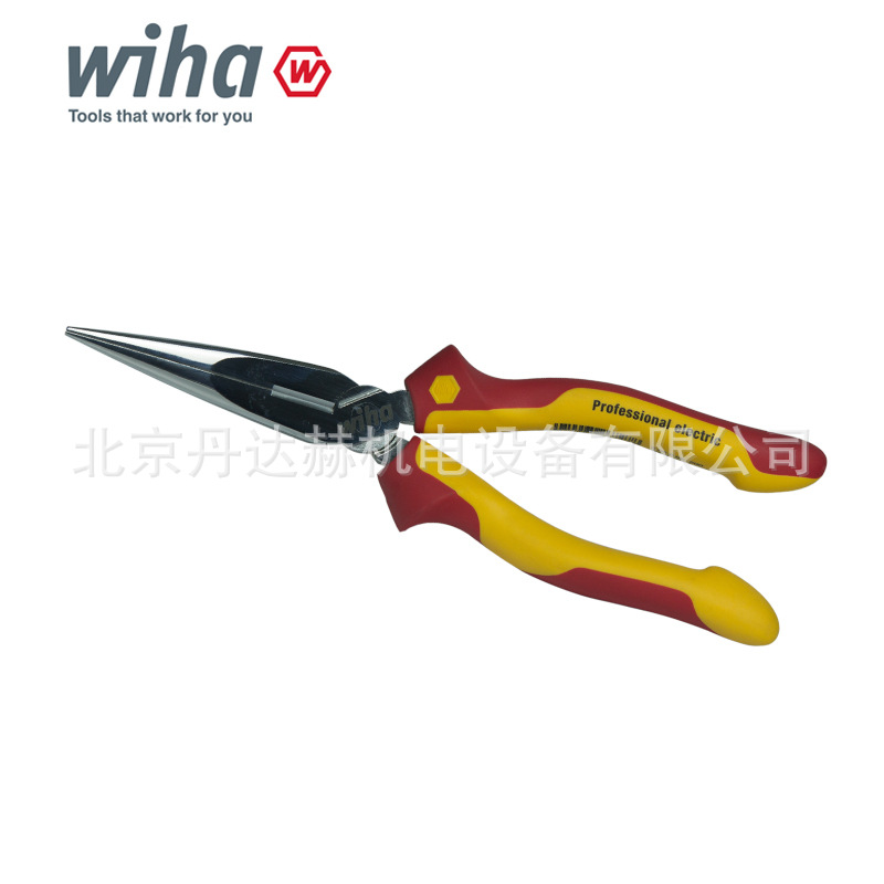21-.威汉钳子-1电工绝缘尖嘴钳（直）-800wu